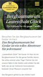 Mobile Screenshot of lautenthals-glueck.de